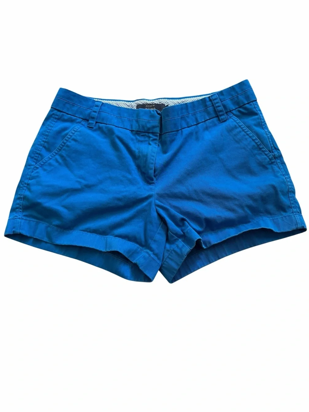 J. Crew Chino blue shorts